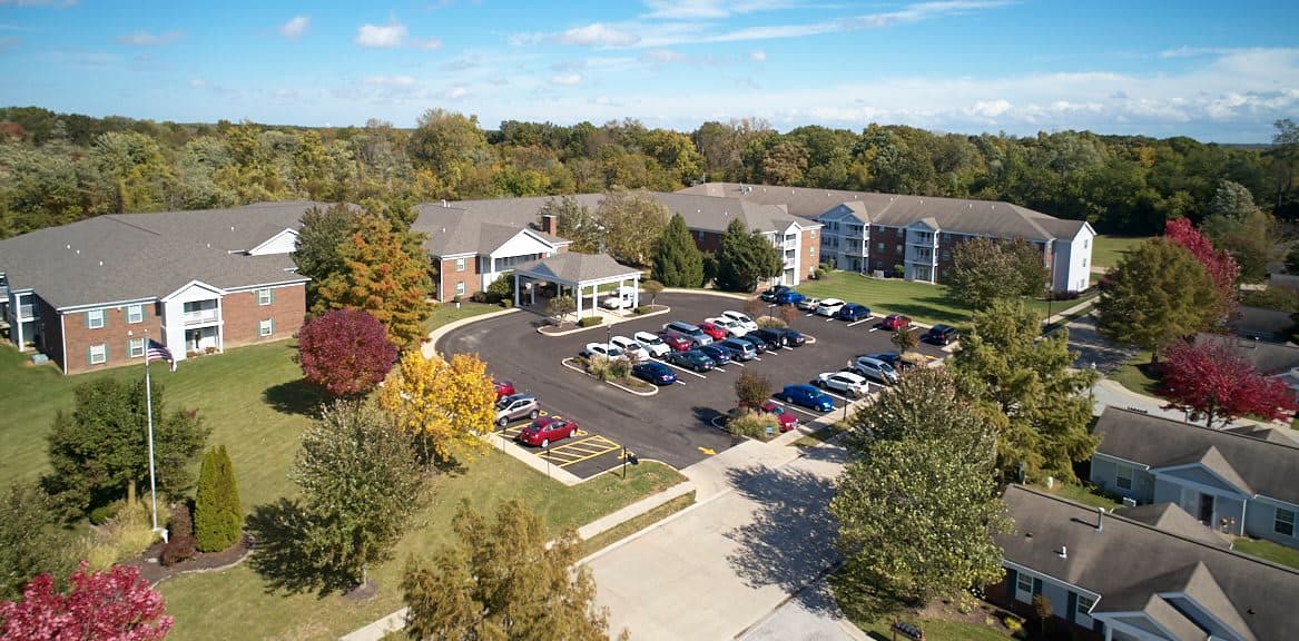 Asbury Village in Godfrey, IL - Main View