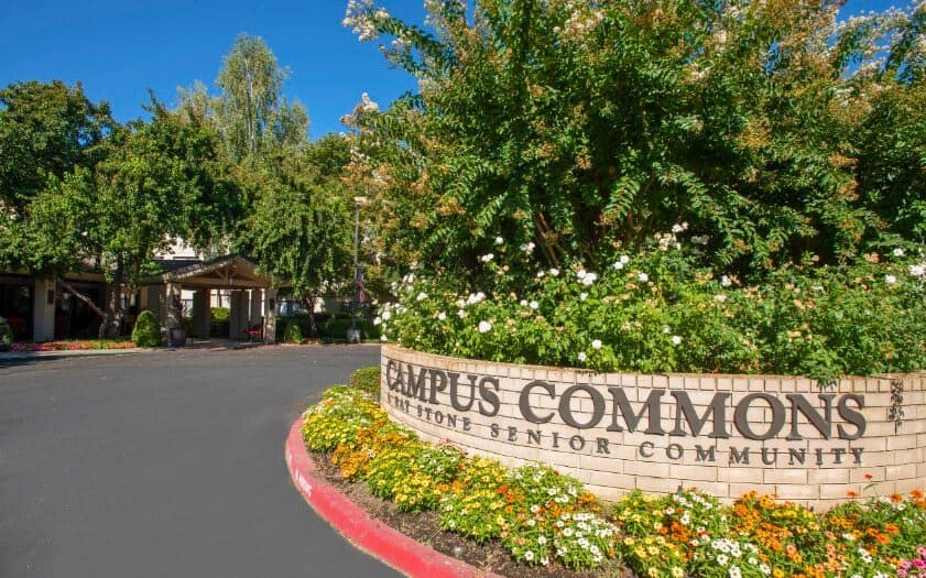 Campus Commons Senior Living in Sacramento, CA - Main View