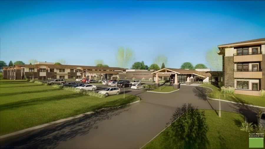 The Knolls Retirement Community in Lincoln, NE - Main View