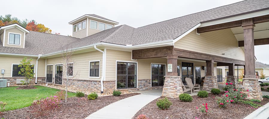 The Lodge at Mills River Health and Rehab in Mills River, NC - Main View