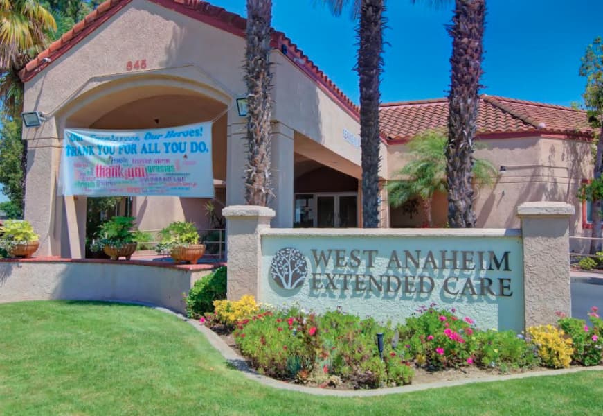West Anaheim Extended Care in Anaheim, CA - Main View