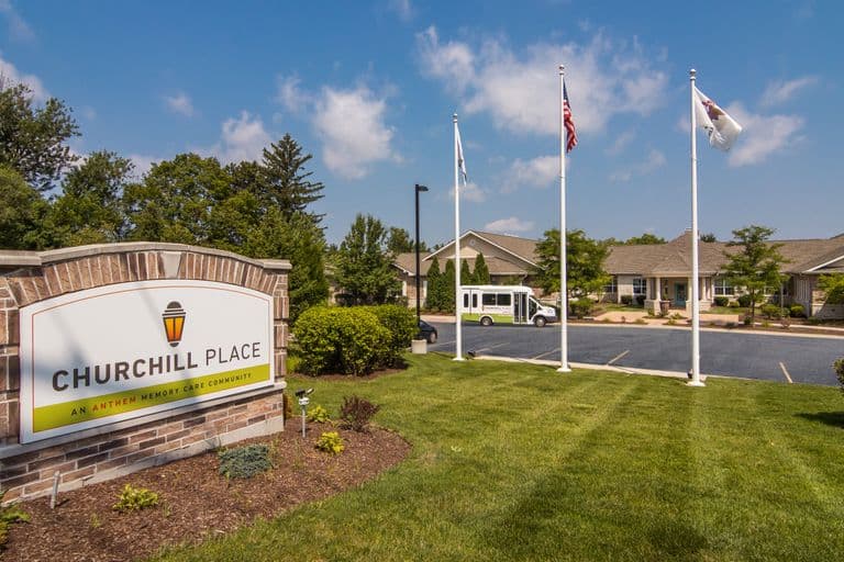 Churchill Place Memory Care in Glen Ellyn, IL - Main View