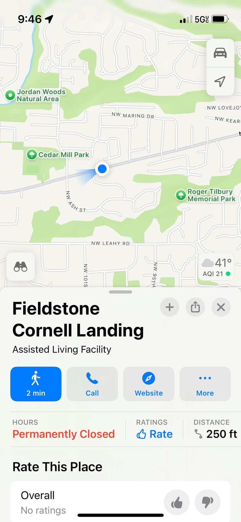 Fieldstone Cornell Landing in Portland, OR - Main View