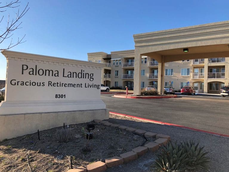 Paloma Landing Retirement Community in Albuquerque, NM - Main View