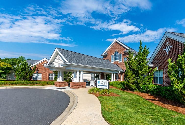 Legacy Heights Senior Living Community in Charlotte, NC - Main View