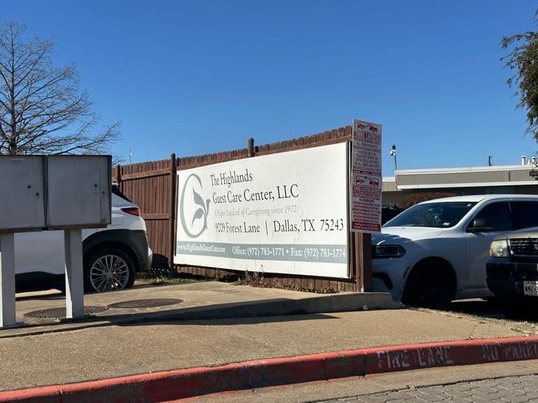 The Highlands Guest Care Center in Dallas, TX - Main View