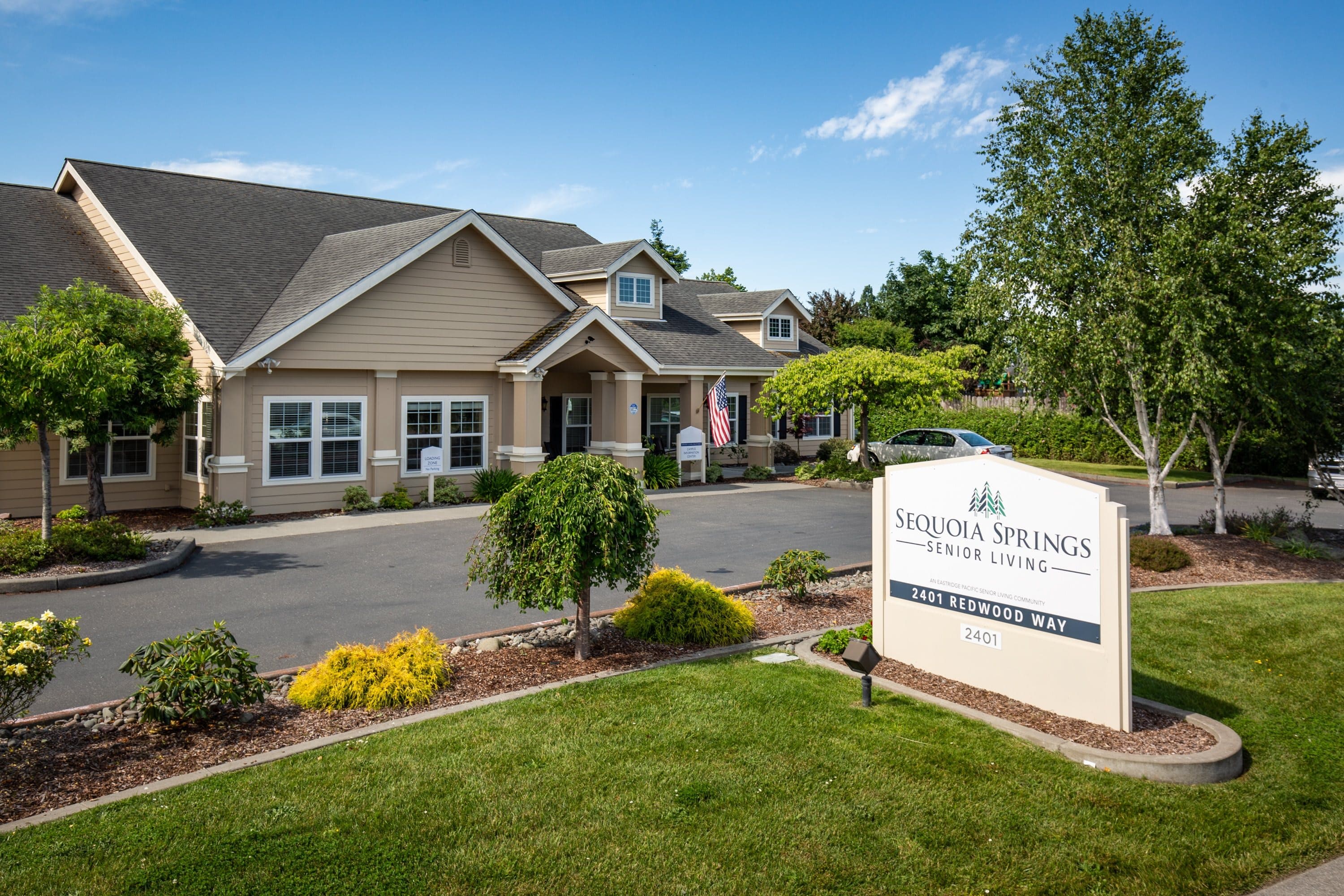 Sequoia Springs Assisted Living and Memory Care in Fortuna, CA - Main View
