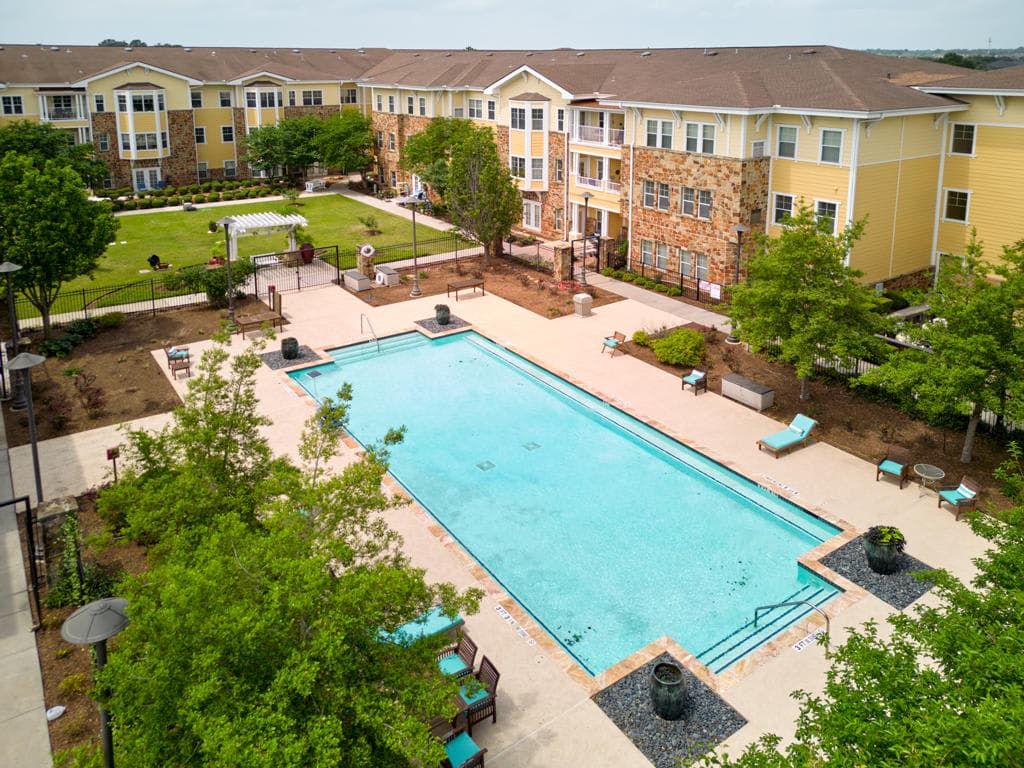 The Village at Gleannloch Farms, a CCRC in Spring, TX - Main View