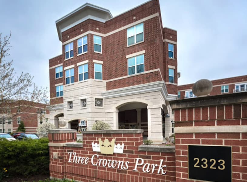 Three Crowns Park in Evanston, IL